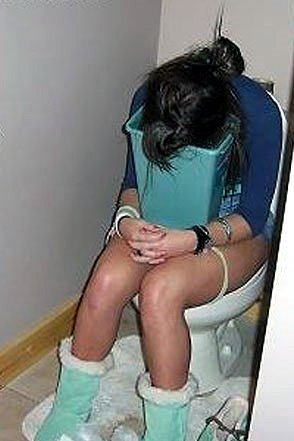 The Toilet Fixture Drunk Photo