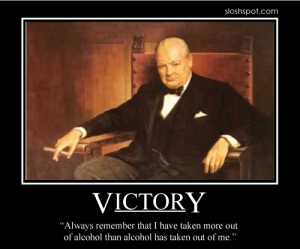 Winston Churchill on Victory