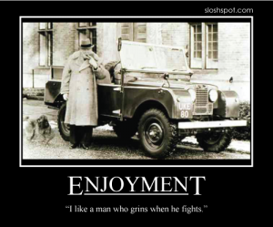 Winston Churchill on Enjoyment