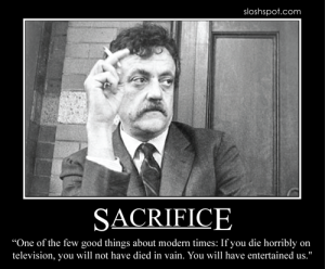 Kurt Vonnegut on Sacrifice