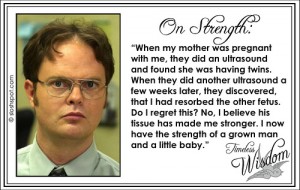 Dwight Schrute on Strength Dwight Schrute on Strength