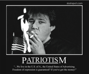 Bill Hicks on Patriotism Bill Hicks on Patriotism