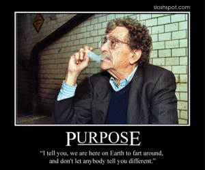 Kurt Vonnegut on Purpose