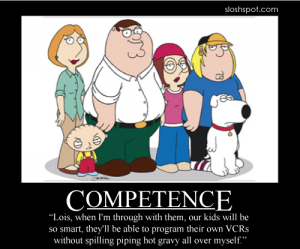 Peter Griffin on Competence