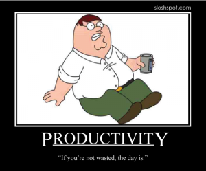 Peter Griffin on Productivity