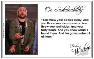 Charlie Kelley (Charlie Day) on Sustainability
