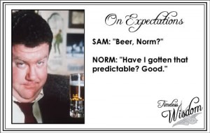 Norm Peterson on Expectations