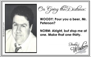 Norm Peterson on Going The Distance