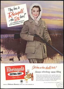 Rheingold Woman With Gun