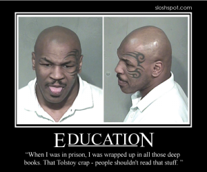 Mike Tyson on Education
