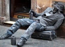Why It Would Suck To Be a Busker - Drunk Hobo