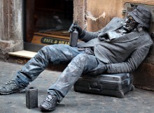 Why It Would Suck To Be a Busker - Drunk Hobo