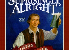 Beer Label - Surprisingly Alright Boston Lager