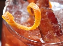 Bacon, Vodka, and Tomato Cocktail