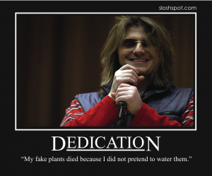 Mitch Hedberg on Dedication