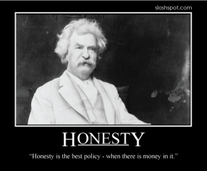 Mark Twain on Honesty