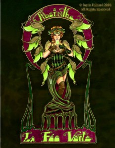 Absinthe Poster - La Fee Verte