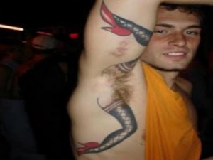 Awful Tattoos - The Armpit Crotch