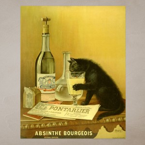 Absinthe Poster - Bourgeouis