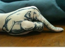 Awful Tattoos - Hand Art