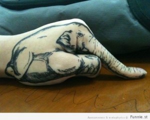 Awful Tattoos - Hand Art