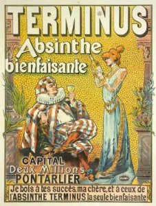 Absinthe Poster - Terminus Absinthe Bienfaisante Absinthe Poster - Terminus Absinthe Bienfaisante