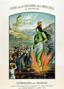 Absinthe Poster - Vote De La Chambre Des Deputes