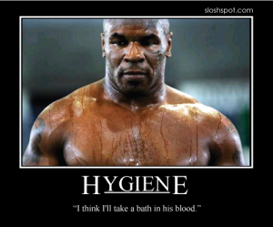 Mike Tyson on Hygiene