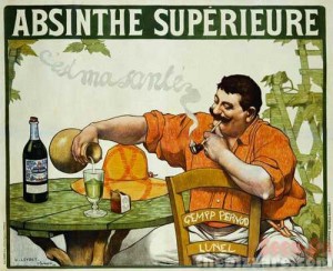 Absinthe Poster - Superieure Cest Ma Sante