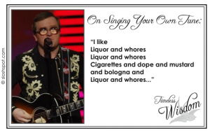 Trailer Park Boys' Bubbles on Singing Your Own Tune