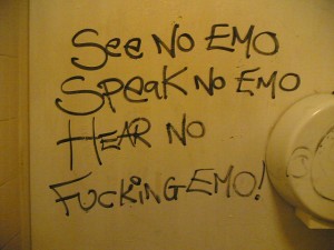 Bathroom Graffiti - See, Speak, Hear No Emo