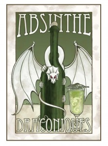 Absinthe Poster - Draconiques