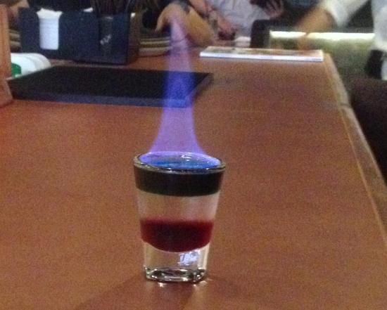 Flaming Mexican Flag