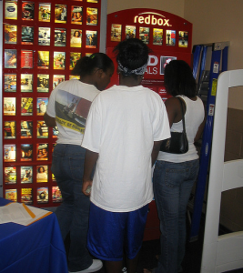 Redbox Etiquette - Let others go ahead while you decide
