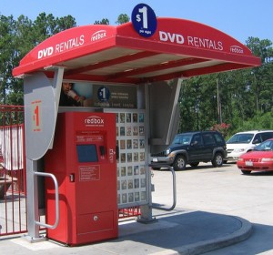 Redbox Etiquette - Rent movies first before you do everything else
