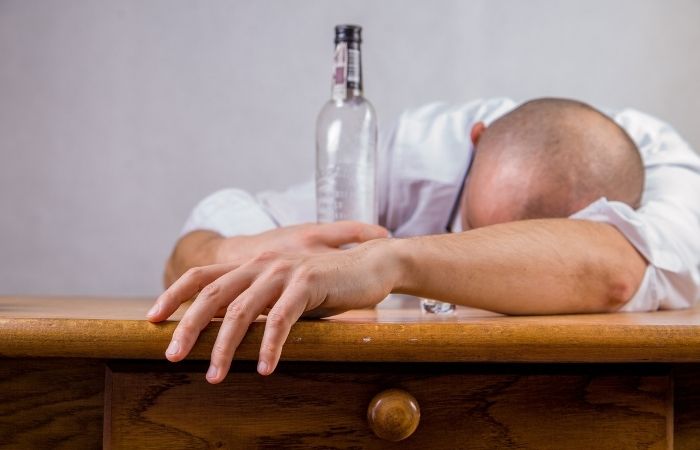 drunk man
