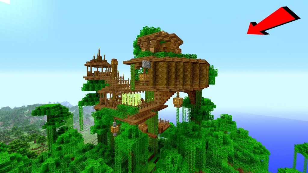 Minecraft Jungle Treehouse