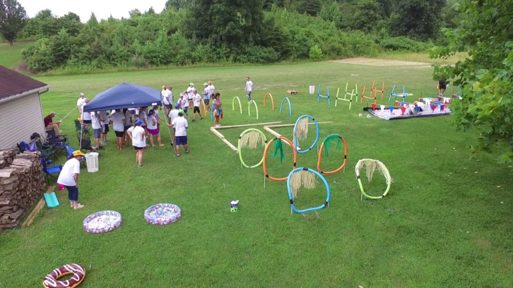 outdoor Beer Olympics Games 