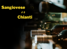 Sangiovese vs Chianti wine
